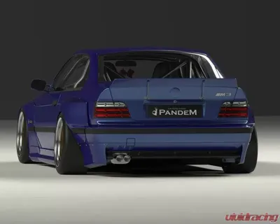 Pandem Aero FRP Wide-body Rear Over Fenders 70mm BMW E36 3 Series Coupe 1992-1999 - 17090214