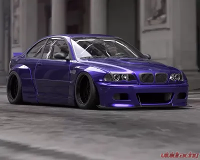 Pandem Aero Blister Full FRP Wide-body Kit BMW E46 M3 Coupe 2001-2006 - 17090220