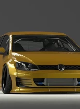 Pandem Aero FRP Wide-body Front Lip Volkswagen Golf GTI MK7 2015-2023                                     - 17090311 - Image 3