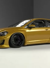 Pandem Aero FRP Wide-body Front Lip Volkswagen Golf GTI MK7 2015-2023                                     - 17090311 - Image 2