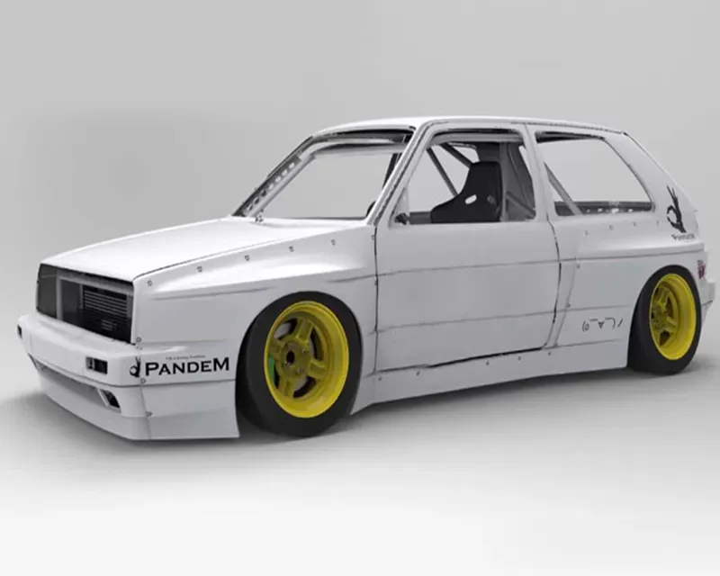 Pandem Aero FRP Front Lip Volkswagen Golf MK2 1984-1992 - 17090321
