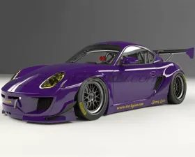 Pandem Aero FRP Front Canards Porsche Cayman 987 2005-2008