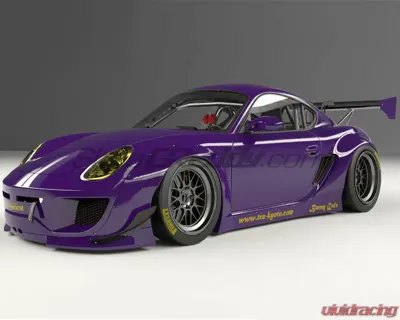 Pandem Aero FRP Front Canards Porsche Cayman 987 2005-2008 - 17090503