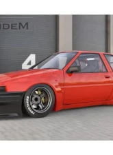 Pandem Aero FRP Wide-body Aero Kit w/o wing Toyota Corolla AE86 Trueno Hatchback 1983-1987                                     - 66910860 - Image 3