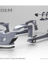 Pandem Aero FRP Front Canards Scion | Subaru | Toyota V3.5 2012-2021                                     - 17010283 - Image 2