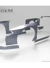 Pandem Aero FRP Full Body Kit w/o Wing Nissan Skyline GTR V1.5 1989-1994                                     - 17020629 - Image 2