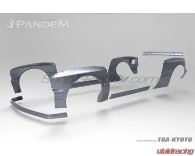 Pandem Rocket Bunny Aero FRP Full Body Kit BMW 3-series Coupe V1.5 1982-1994 - 17090238