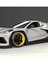 Pandem Aero FRP Full Kit Chevrolet Corvette C8 2020-2024                                     - 66980800 - Image 2