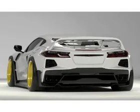 Pandem Aero FRP Rear Wing Chevrolet Corvette C8 2020-2024