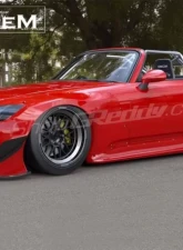 Pandem Rocket Bunny Aero FRP Full Wide Body Aero Kit w/ Ducktail Wing Honda S2000 2000-2009                                     - 17050210 - Image 4