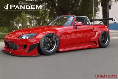 Pandem Rocket Bunny Aero FRP Full Wide Body Aero Kit w/ Ducktail Wing Honda S2000 2000-2009 - 17050210