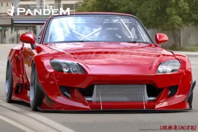 Pandem Rocket Bunny Aero FRP Full Wide Body Aero Kit w/ Ducktail Wing Honda S2000 2000-2009 - 17050210