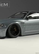Pandem Rocket Bunny Aero FRP Front Lip (Support Rods Only) BMW E46 M3 2000-2006                                     - 17090222 - Image 2