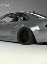 Pandem Rocket Bunny Aero FRP Front Lip (Support Rods Only) BMW E46 M3 2000-2006                                     - 17090222 - Image 4