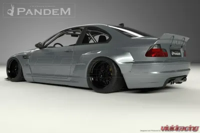 Pandem Rocket Bunny Aero FRP Front Lip (Support Rods Only) BMW E46 M3 2000-2006 - 17090222