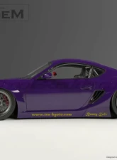 Pandem Rocket Bunny Aero FRP Side Skirts Porsche Cayman 2005-2008                                     - 17090504 - Image 3