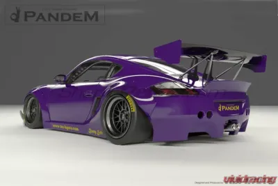 Pandem Rocket Bunny Aero FRP Side Skirts Porsche Cayman 2005-2008 - 17090504