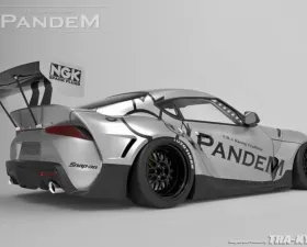 Pandem Aero FRP Aero V1.5 Rear GT Wing FRP Toyota Supra A90 2020-2024