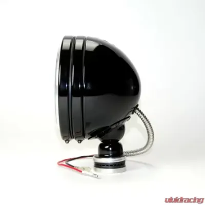 KC Hilites 6" Daylighter Halogen Spot Beam Light - Black - KC #1238 - 1238