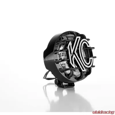 KC HiLiTES 4" Rally 400 Halogen Light - Black - KC #1490 - Spread Beam - 1490