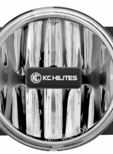 KC Hilites 4 Inch Gravity SAE LED G4 Fog Light Kit Clear for Jeep Wrangler JK 2010-2018                                     - 1497 - Image 2