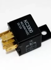 KC Hilites 12v Relay - Black - KC #3300 for Automotive Lighting Systems                                     - 3300 - Image 2