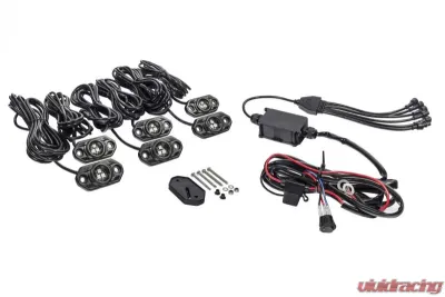 KC Hilites KC C-Series RGB LED Rock Light Kit - 6 Pieces - #339 - Off-Road Lighting - 339