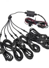 KC Hilites KC C-Series RGB LED Rock Light Kit - 6 Pieces - #339 - Off-Road Lighting                                     - 339 - Image 6