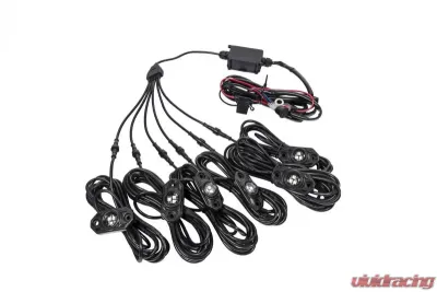 KC Hilites KC C-Series RGB LED Rock Light Kit - 6 Pieces - #339 - Off-Road Lighting - 339