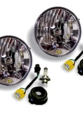 KC HiLiTES H4 Headlight Conversion Kit for 2007-2018 Jeep Wrangler JK - KC #42302                                     - 42302 - Image 3