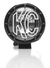 KC Hilites 5" Apollo Pro Halogen Lights Pair Pack System - Black - KC #451 (Spread Beam)                                     - 451 - Image 5