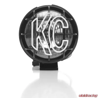 KC Hilites 5" Apollo Pro Halogen Lights Pair Pack System - Black - KC #451 (Spread Beam) - 451