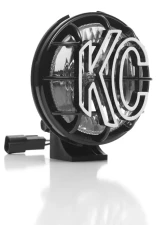 KC Hilites 5" Apollo Pro Halogen Lights Pair Pack System - Black - KC #451 (Spread Beam)                                     - 451 - Image 4