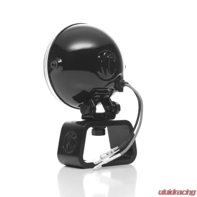 KC HiLiTES 4" Rally 400 Halogen Lights Pair Pack System - Black - KC #490 (Spread Beam) - 490