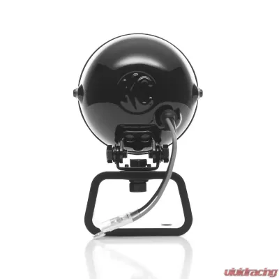 KC HiLiTES 4" Rally 400 Halogen Lights Pair Pack System - Black - KC #490 (Spread Beam) - 490