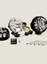 KC HiLiTES 4" Rally 400 Halogen Lights Pair Pack System - Black - KC #490 (Spread Beam)                                     - 490 - Image 3