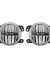 KC HiLiTES Gravity LED G4 Fog Light Pair for 2010-2018 Jeep Wrangler JK - #497                                     - 497 - Image 2