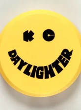 KC Hilites 6" Plastic Cover KC #5202 - Yellow with Black KC Daylighter Logo                                     - 5202 - Image 2