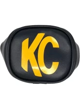 KC Hilites 3" Black and Yellow Vinyl Light Cover for Off-Road Lighting Accessories                                     - 5303 - Image 2