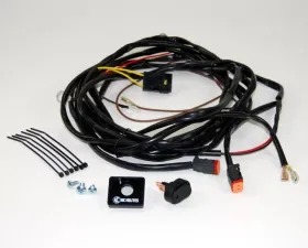 KC Hilites Wiring Harness for Two Lights with 2-Pin Deutsch Connectors - KC #6308
