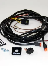 KC Hilites Wiring Harness for Two Lights with 2-Pin Deutsch Connectors - KC #6308                                     - 6308 - Image 2