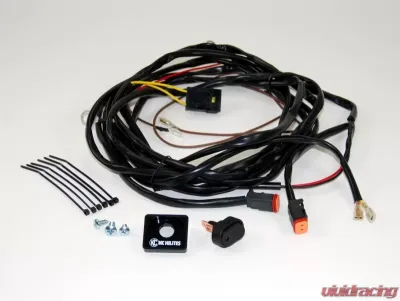 KC Hilites Wiring Harness for Two Lights with 2-Pin Deutsch Connectors - KC #6308 - 6308