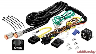 KC Hilites Wiring Harness with 40 Amp Relay and LED Rocker Switch - KC #6315 - 6315