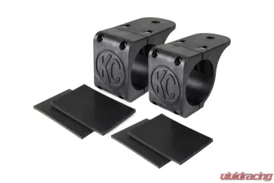 KC Hilites Tube Clamp Light Mount Bracket Pair for 2.25" to 2.5" Tube - KC #73081 - 73081