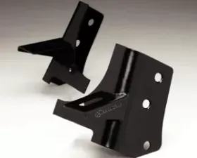 KC HiLiTES Windshield Hinge Light Mount Brackets for Jeep Wrangler TJ 1997-2006 Black