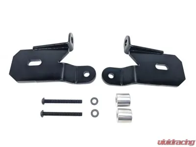 KC HiLiTES A-Pillar Light Mount Brackets for Jeep Wrangler 2018-2019, Durable Steel - 7318