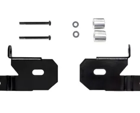 KC HiLiTES A-Pillar Light Mount Brackets for Jeep Wrangler 2018-2019, Durable Steel