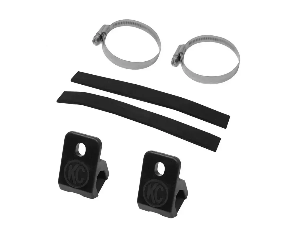 KC Hilites 40 Degree Universal Tube Clamp Mount Pair - 7326