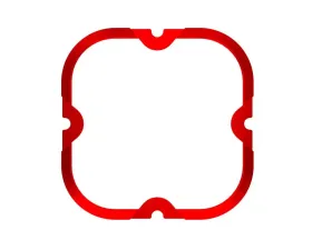 KC HiLites FLEX ERA 4 1-Bezel Ring ED Coated Red for Off-Road Lighting