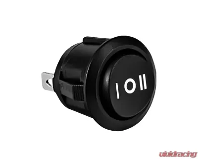 KC Hilites KC FLEX ERA Light Switch 3-Position Rocker Round Black for Off-Road Vehicles - 3114